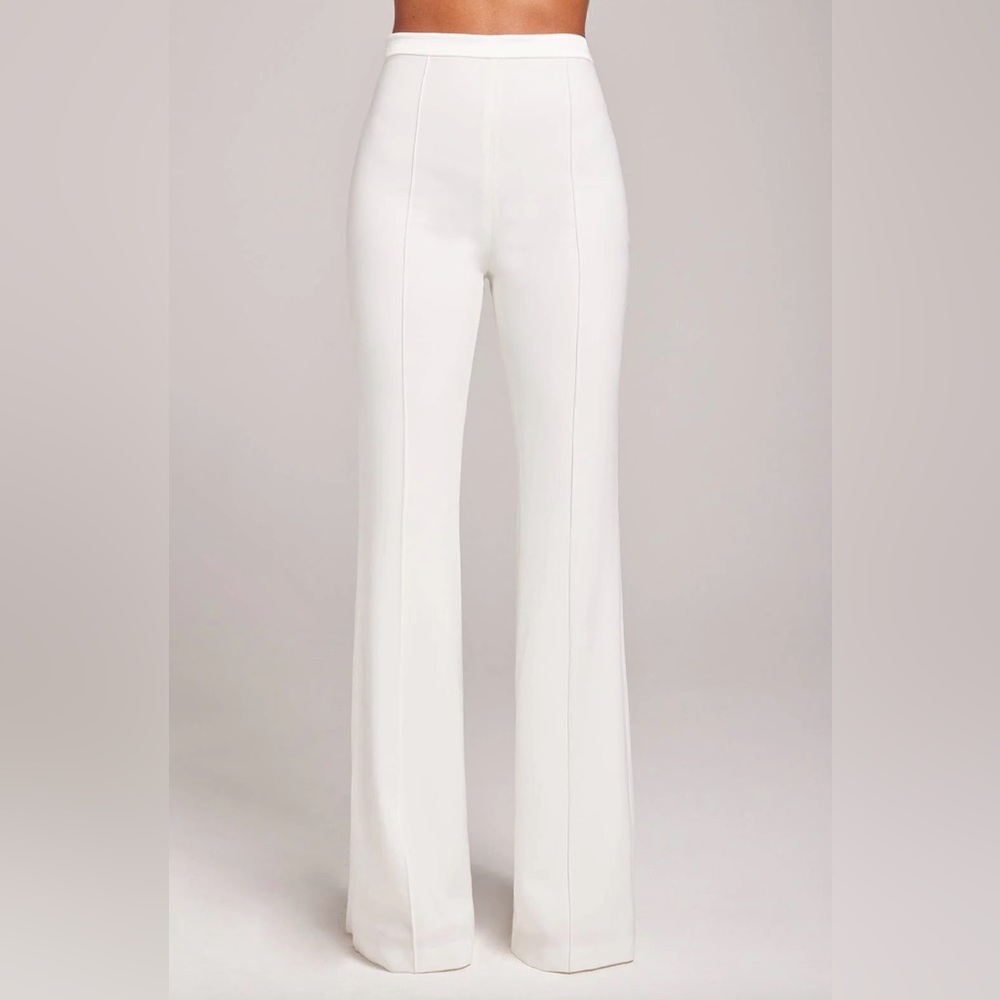 NADINE MERABI Charlotte White Pants